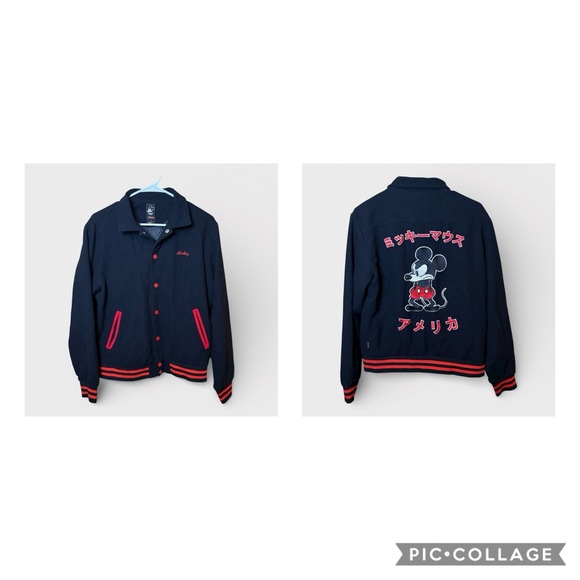 Other - Disney x Forever 21 Mickey Mouse Varsity Jacket Men’s Medium Japanese Moody